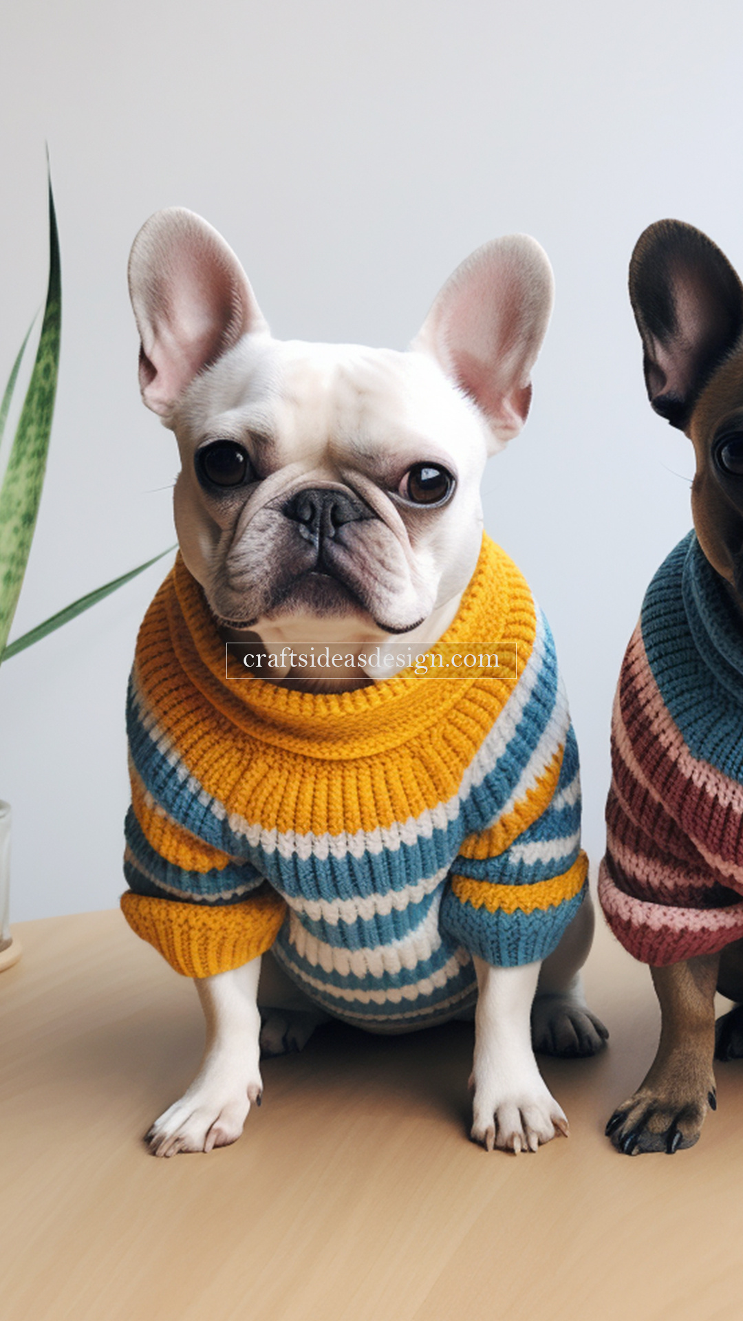 thumbnail image 2 of Winter Knitted Hat And Scarf Set For Dogs Cozy Pet Accessory Cold Weather Neck Warmer And Cap 2 of 14