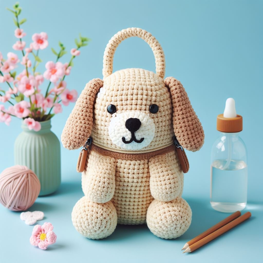 Puppy Crochet Backpack