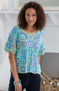 Crafty Crochet Top - Free Pattern - Crafts Ideas