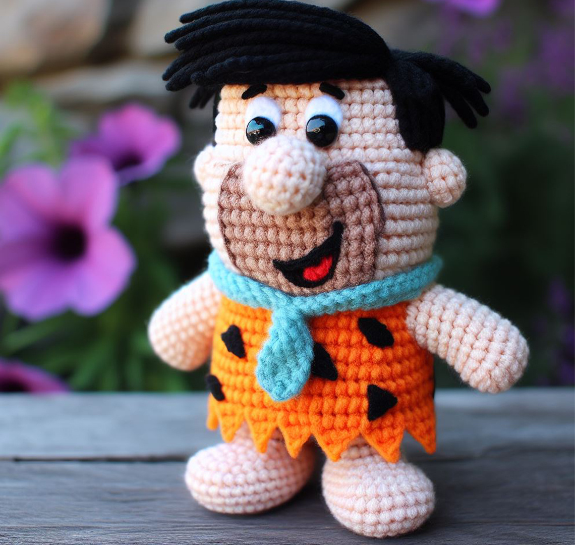 Fred Flintstone Amigurumi Free Pattern Crafts Ideas