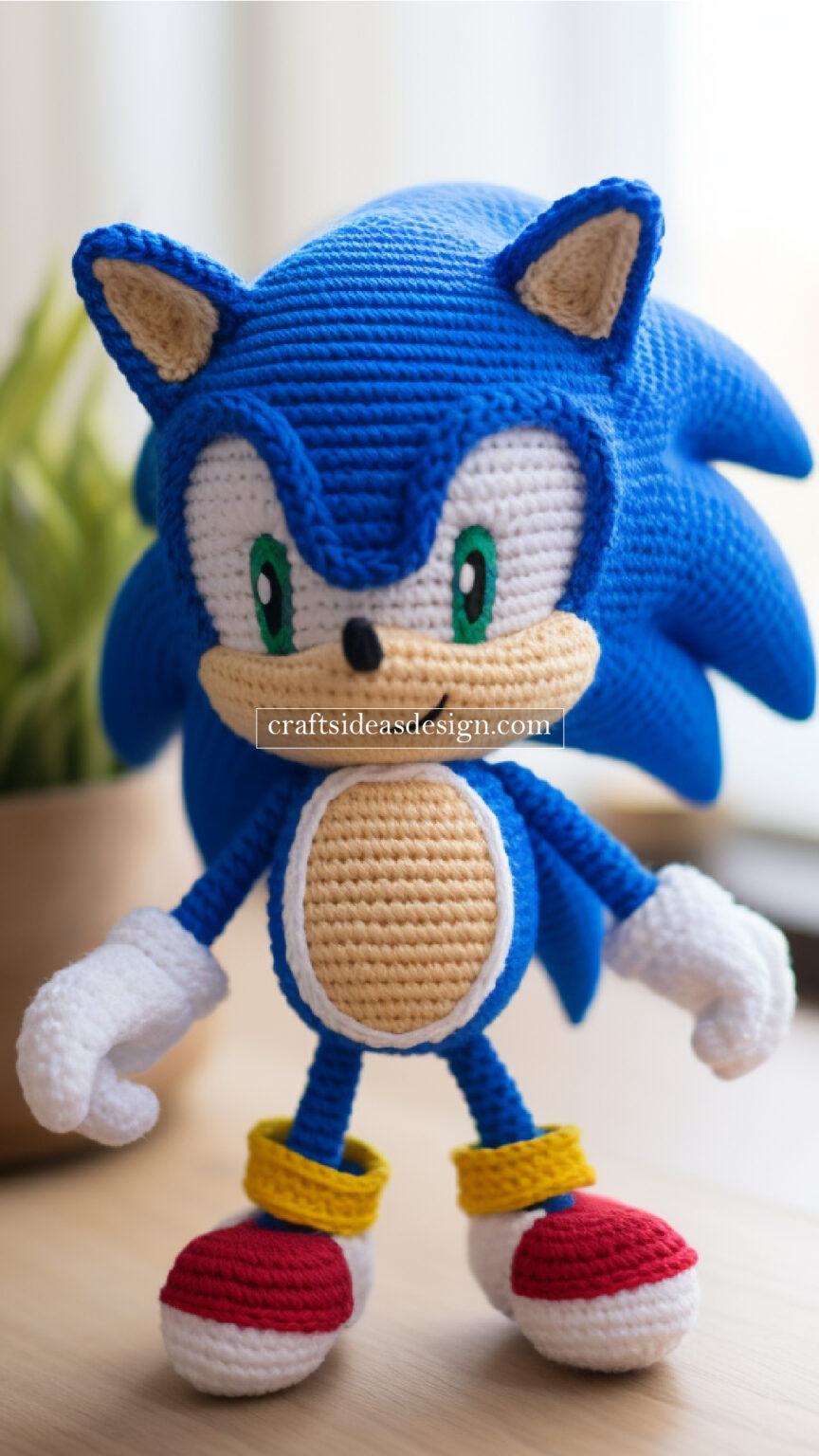 Sonic Amigurumi Crochet Idea