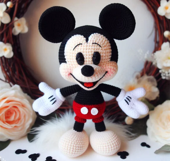 Mickey Mouse Amigurumi5