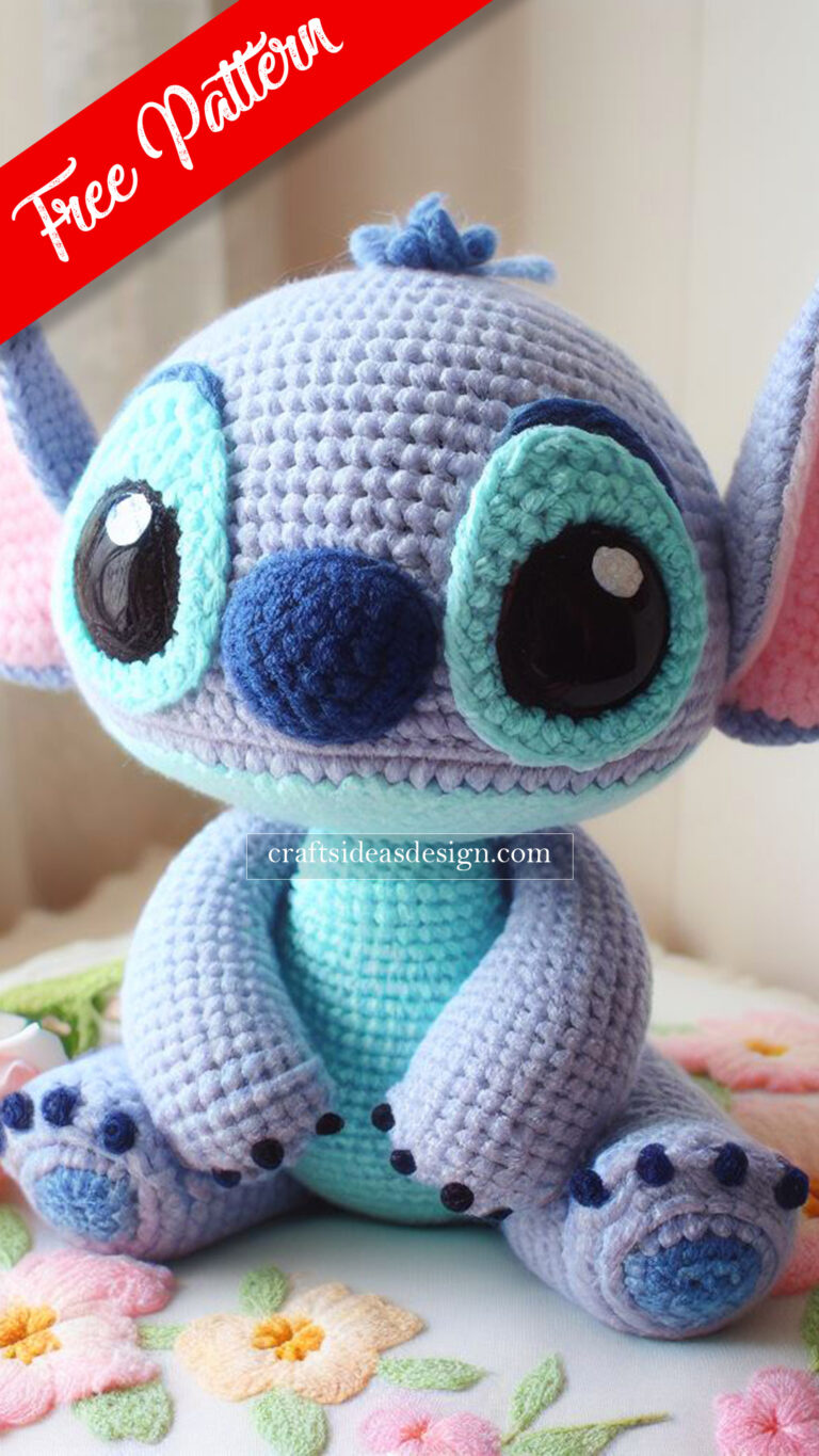 Stitch Amigurumi - Free Pattern