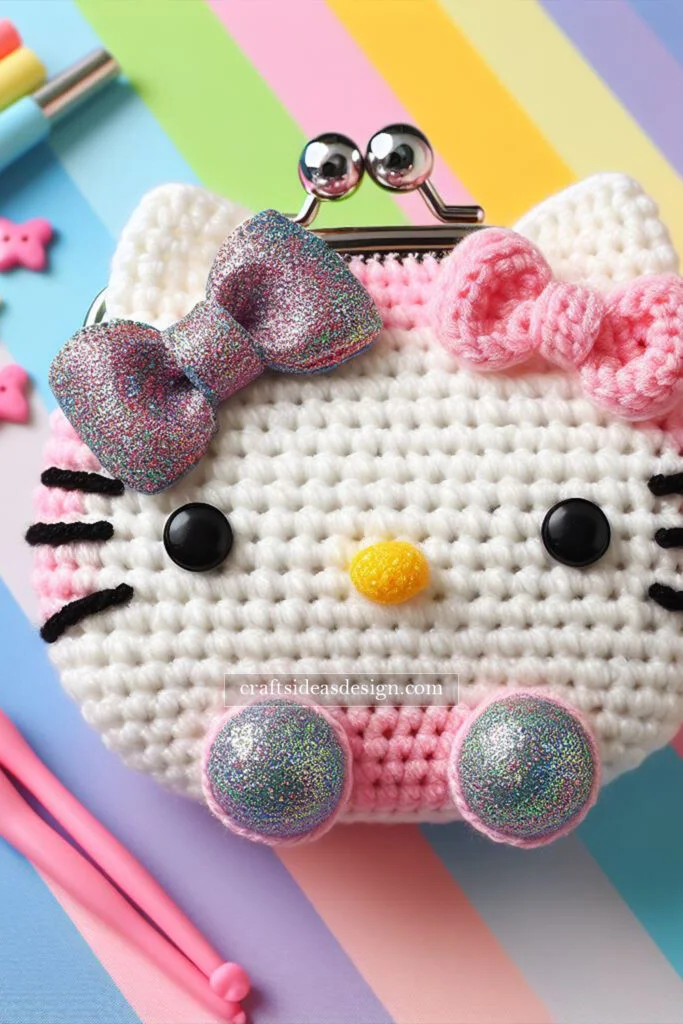 Hello Kitty Crochet Bags - Free Ideas - Crafts Ideas