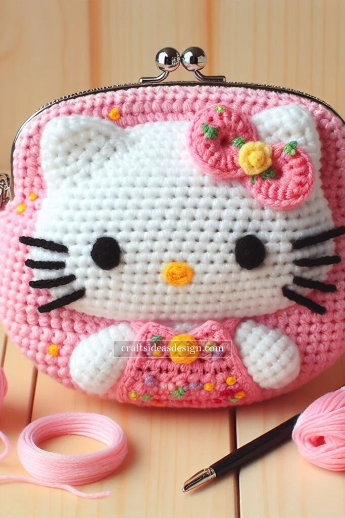 Hello Kitty Crochet Bags - Free Ideas - Crafts Ideas Hello Kitty Crochet Bags - Free Ideas - Crafts Ideas