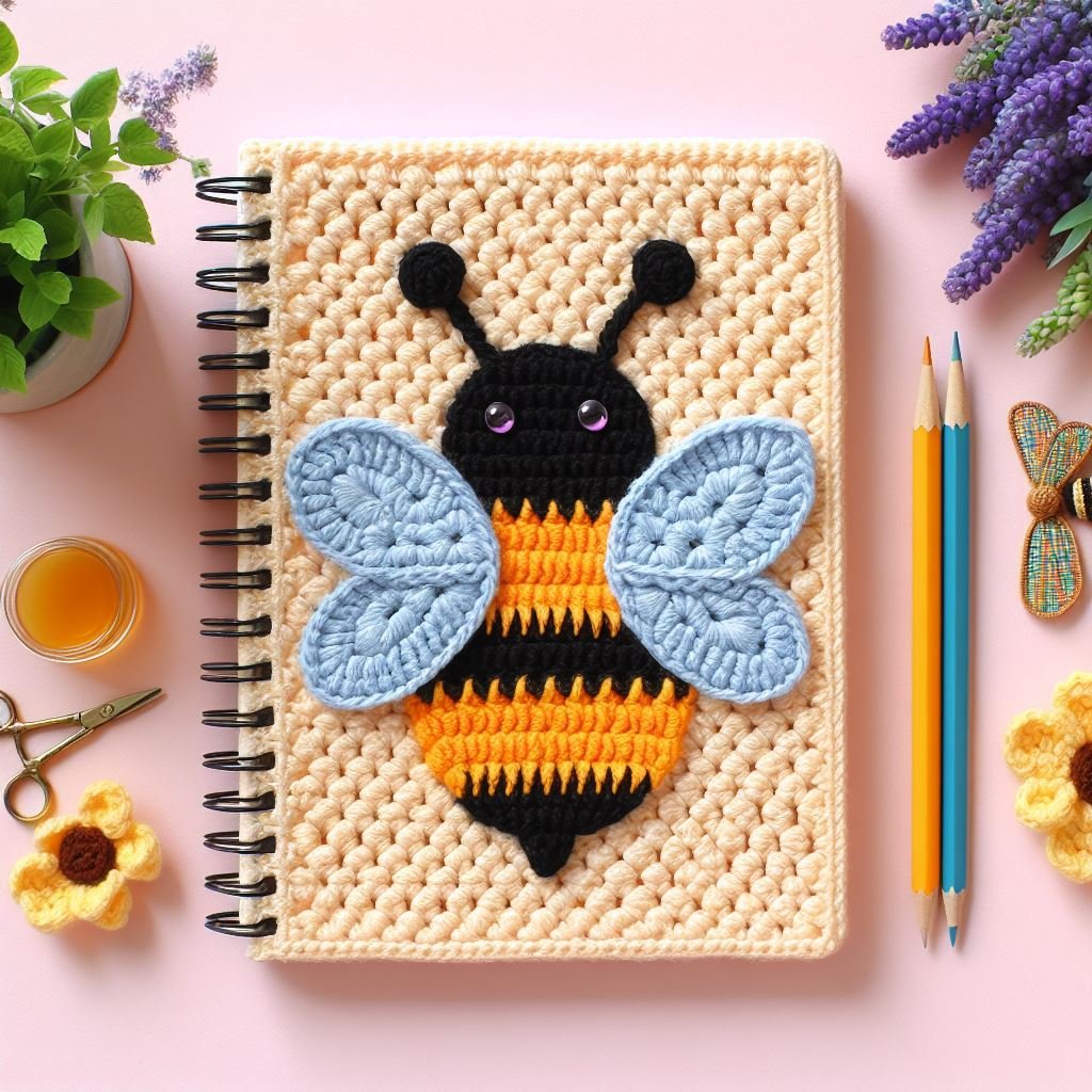 Buzzy Bee Notebook Cover 