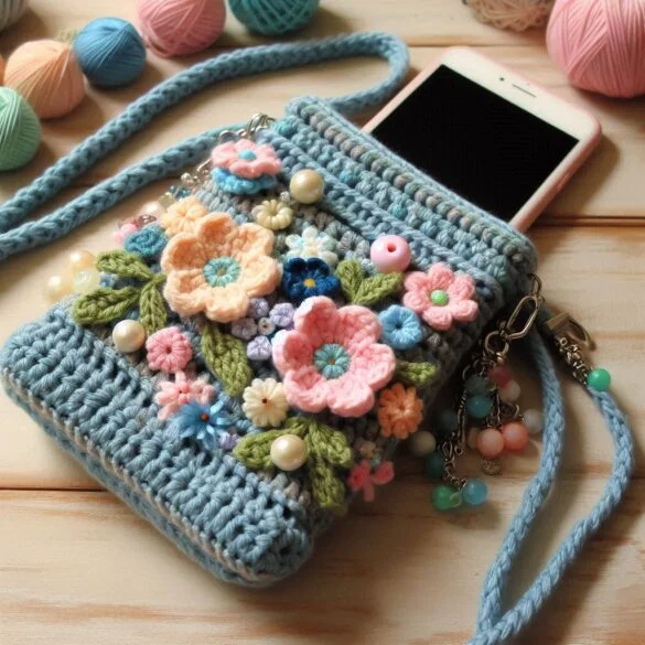 Crossbody Phone Bag Crochet