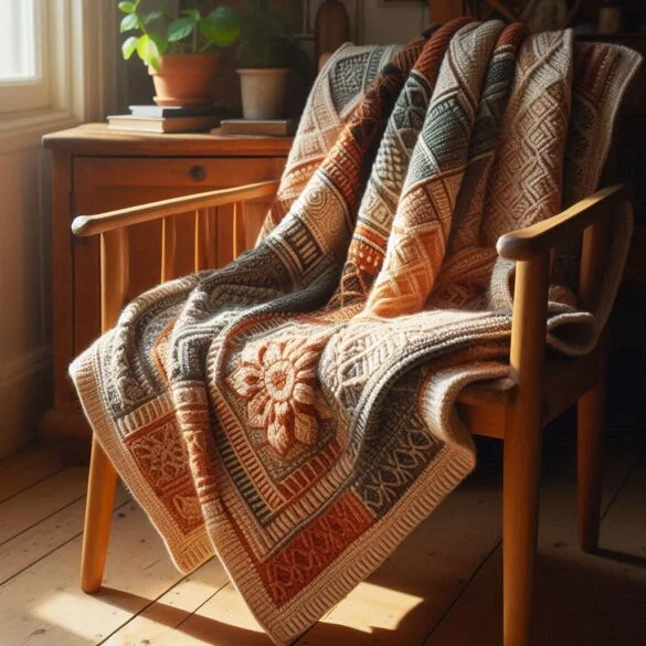 Mosaic Crochet Blanket Pattern