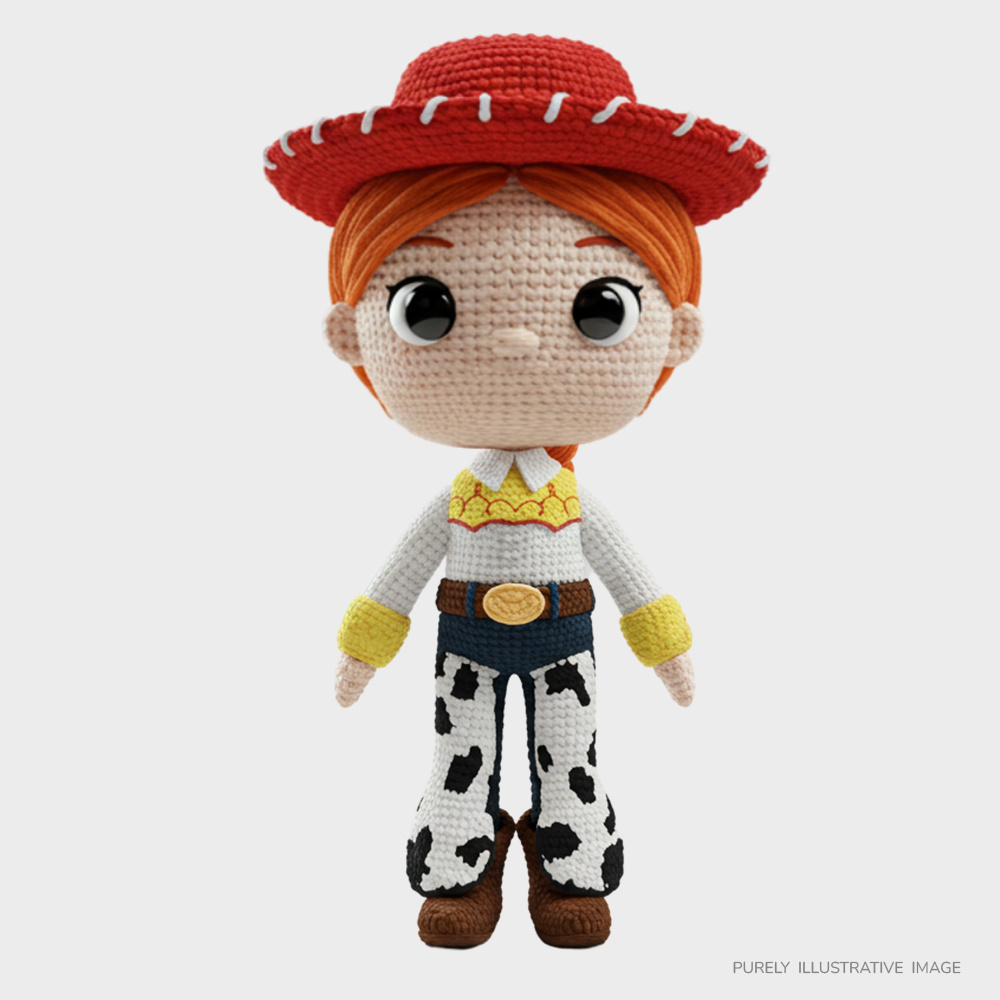 Jessie Doll Crochet PDF + 50 Patterns Premium