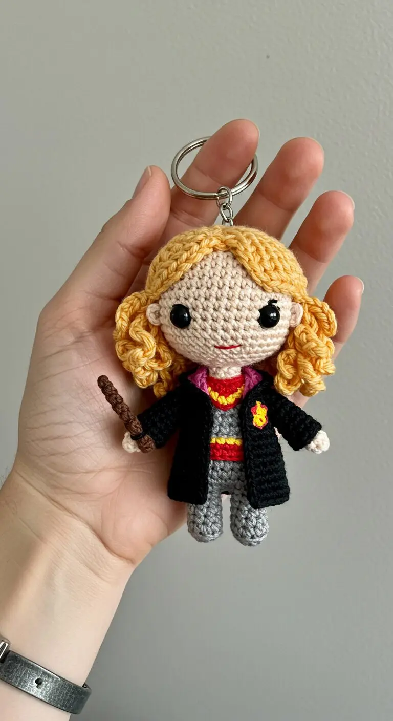 Adorable Harry Potter Crochet Keychains Every Fan Will Love