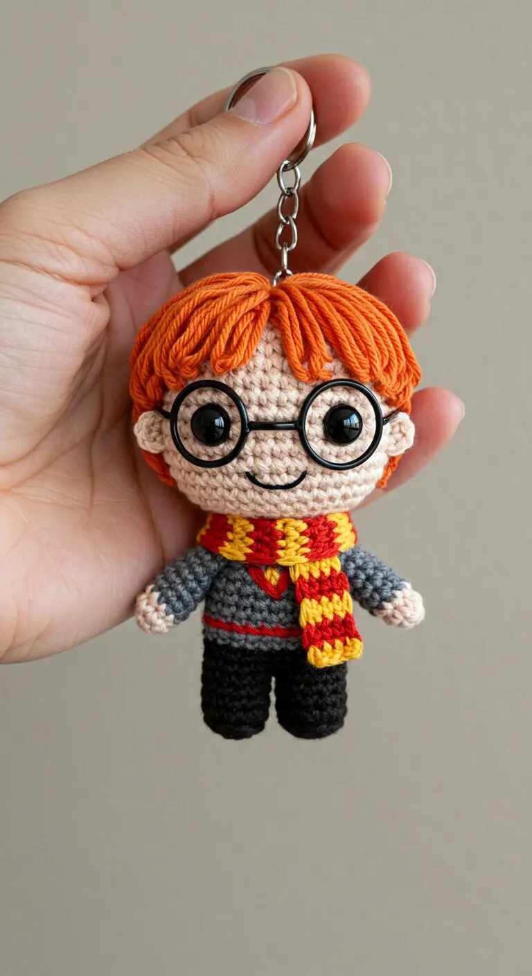 Adorable Harry Potter Crochet Keychains Every Fan Will Love