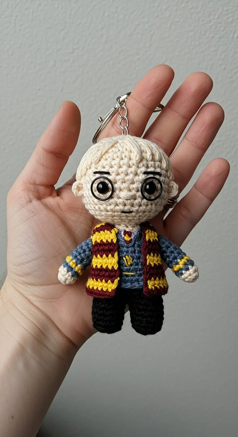 Adorable Harry Potter Crochet Keychains Every Fan Will Love