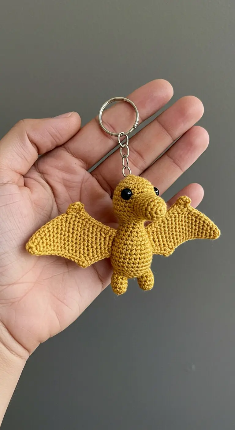 Charming Crochet Dino Keychains A Collection Of Adorable Dinosaurs