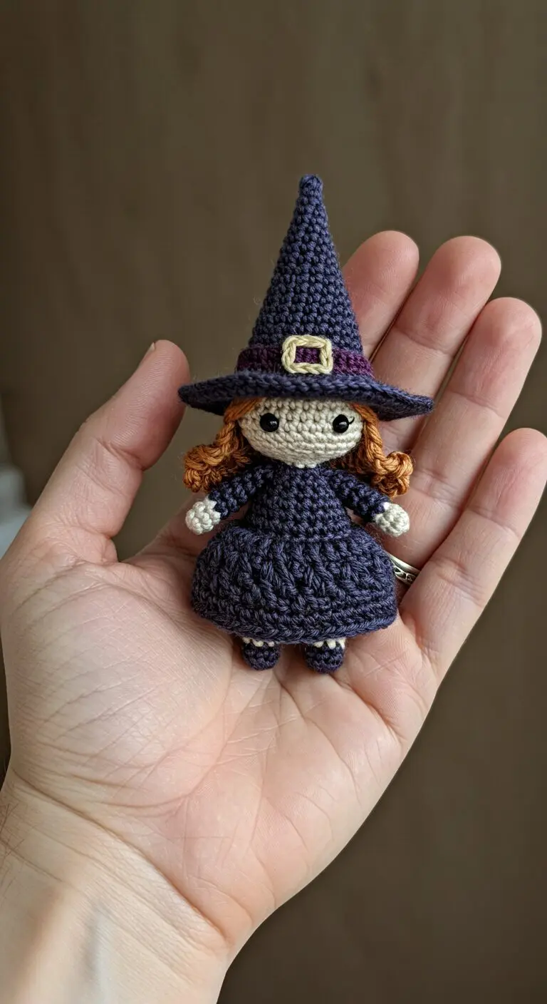 Witch Crochet Amigurumi