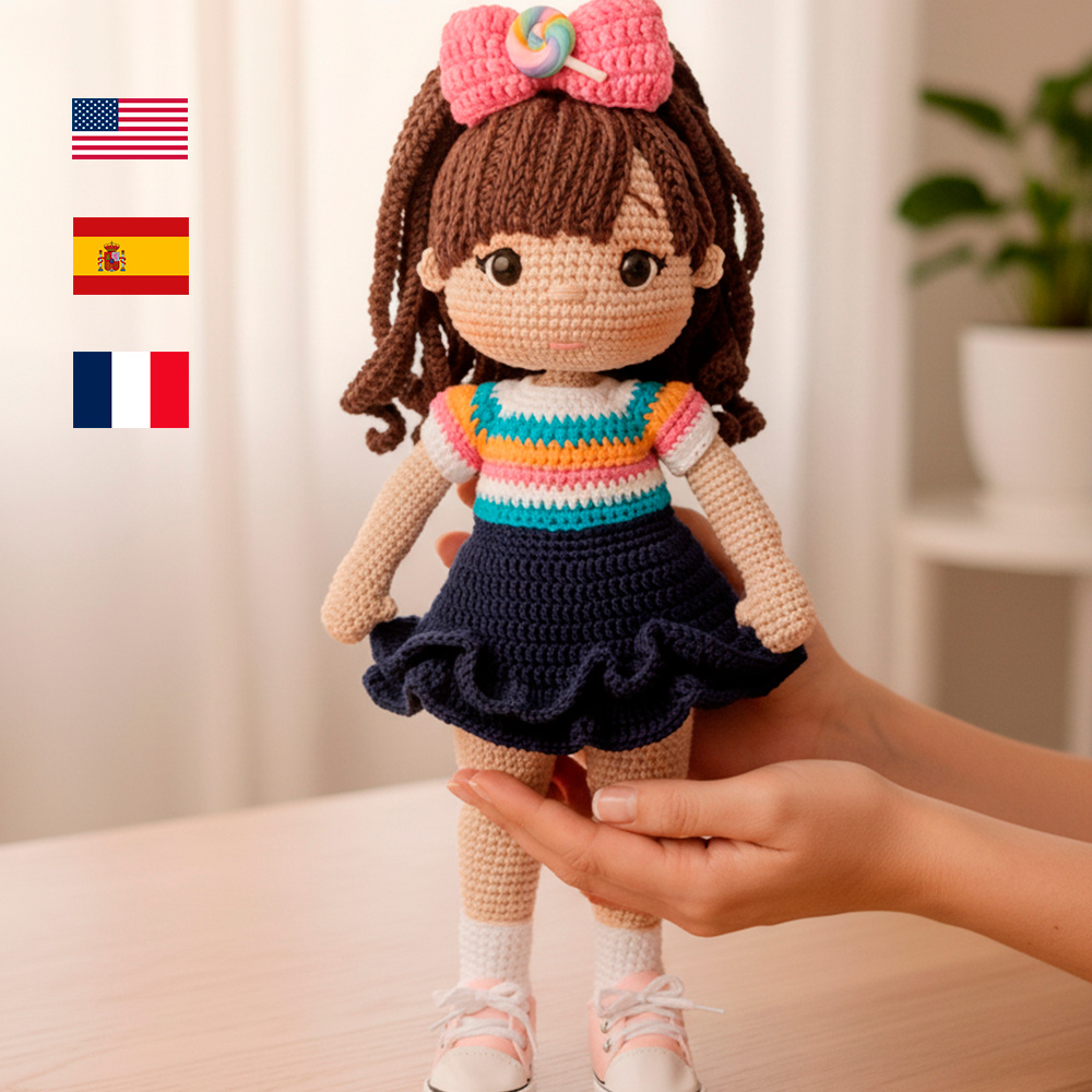 Ellie Amigurumi PDF + 130 Patterns Gift