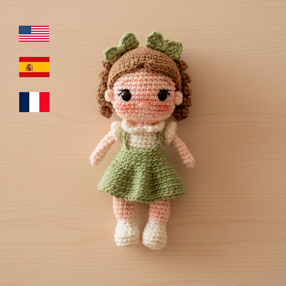 Laila Doll Amigurumi Pattern PDF + 130 Patterns Gift