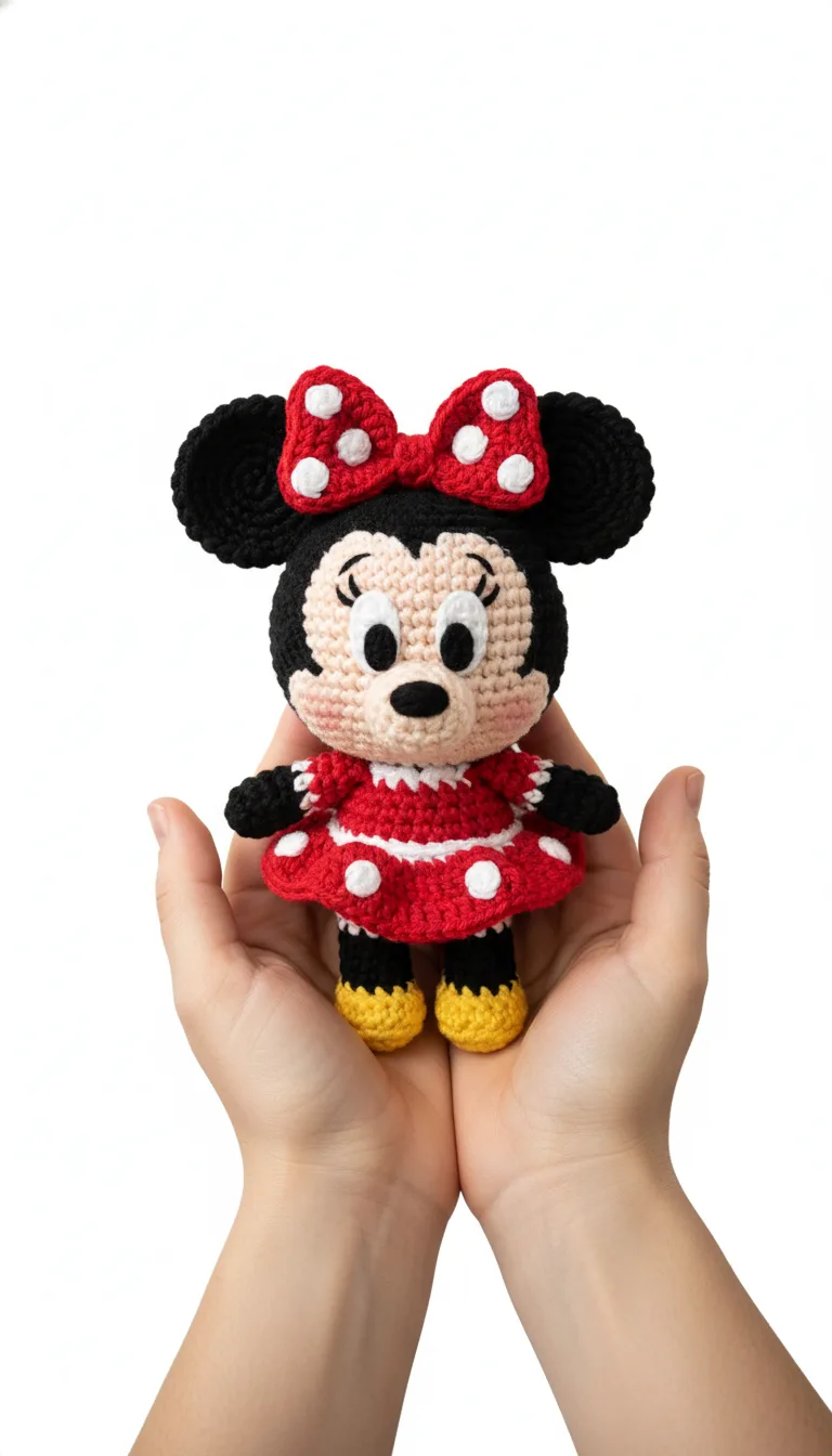 Adorable Minnie Mouse Crochet Doll A Timeless Keepsake