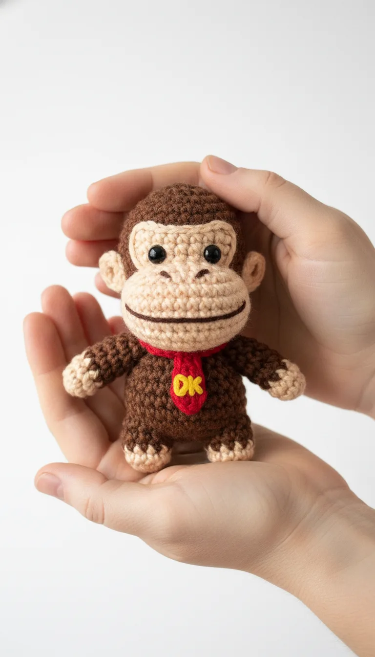 Donkey Kong Inspired Amigurumi Pal 2