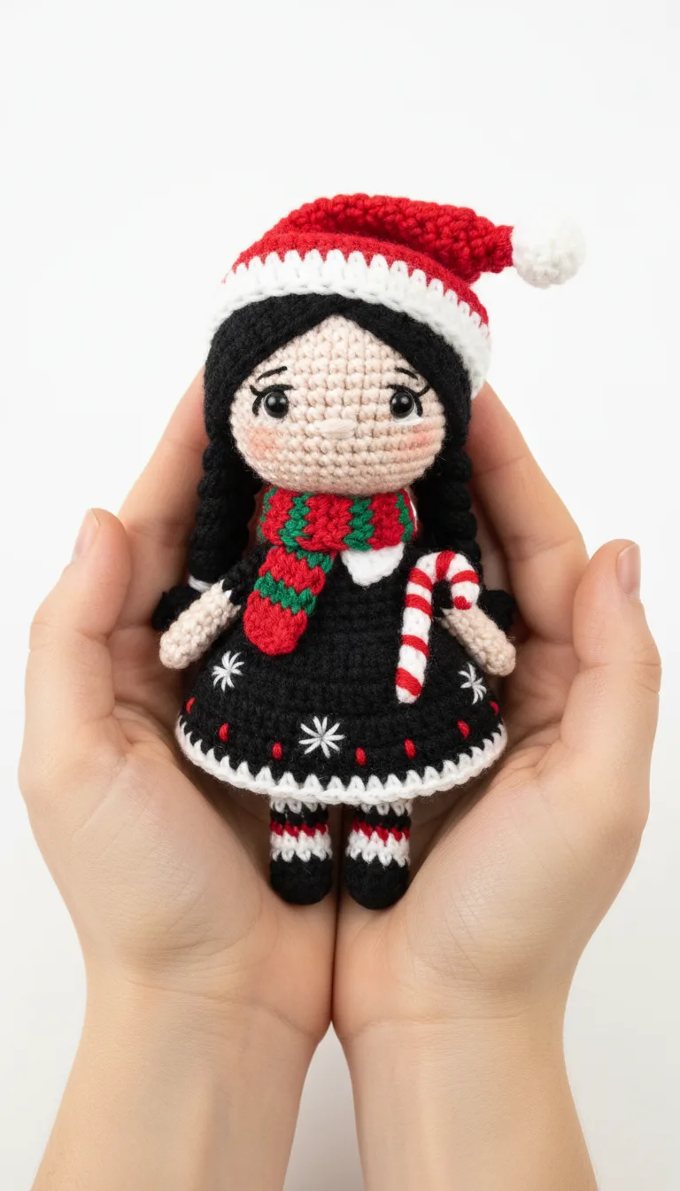 Craft A Holly Jolly Friend Free Festive Christmas Doll Amigurumi Pattern 2