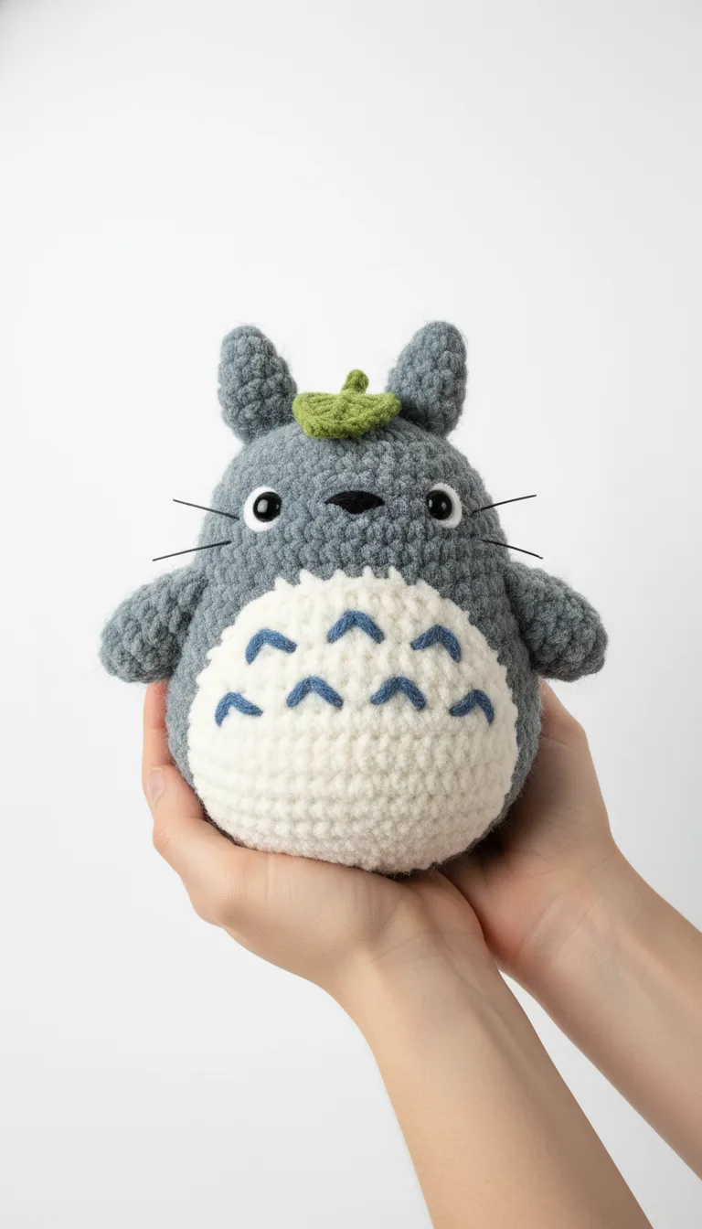 Chubby Cheerful Your Own Crochet Totoro Amigurumi Pattern 1119453