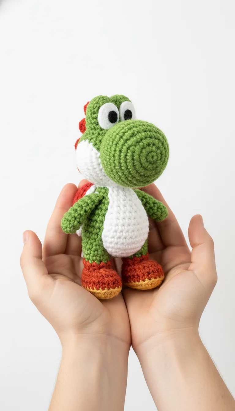 Cute Crochet Yoshi Amigurumi Pattern Bring Your Favorite Dinosaur To Life 1294993