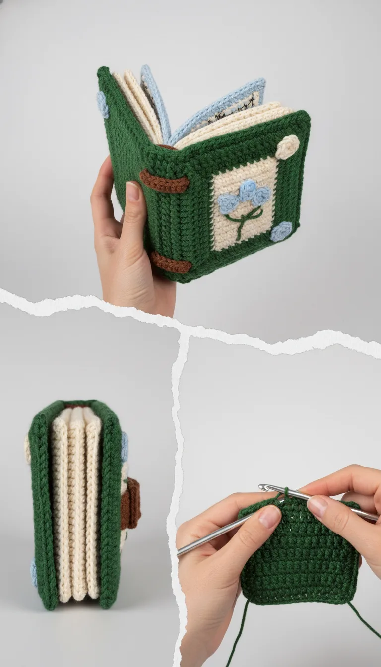 Charming Crochet Book Keepsake A Decorative Pattern