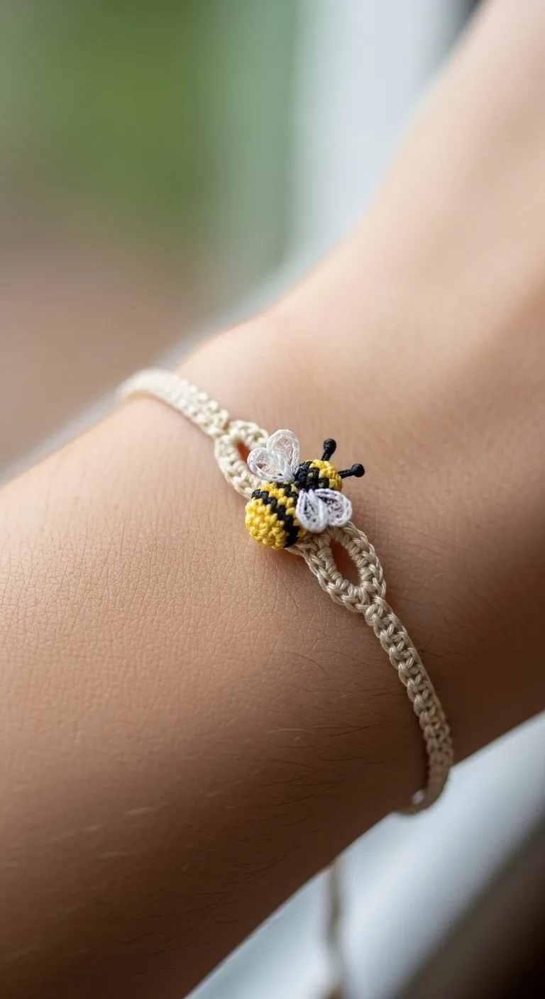 Sweet Simple Crochet Bee Bracelet Pattern A Buzz Worthy Diy Accessory